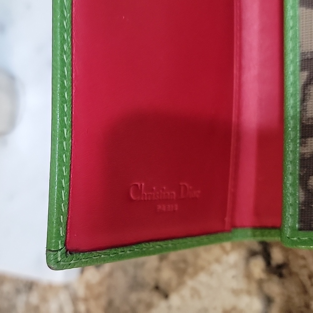 CHRISTIAN DIOR EUC Monogram Rasta Walle - Picture 8 of 9